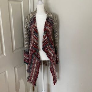 Gimmicks cardigan multicolored size small
